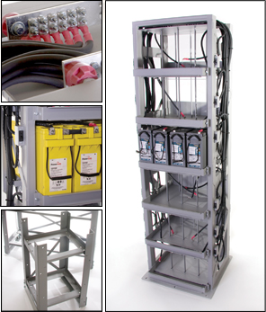 Batteries, Racks, Cabinets, Telecom Products and Custom Solutions